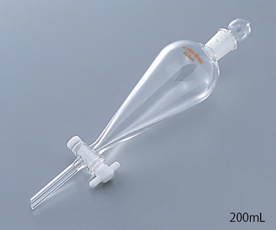 Skive type separatory funnel with Teflon(R) plug, 500mL, 1 piece