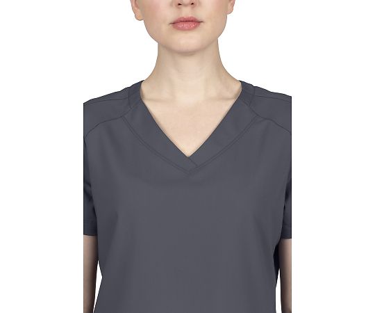PURPLE LABEL 스크럽 탑스 JILL S 상당 그레이 2320-XS-Pe 1장