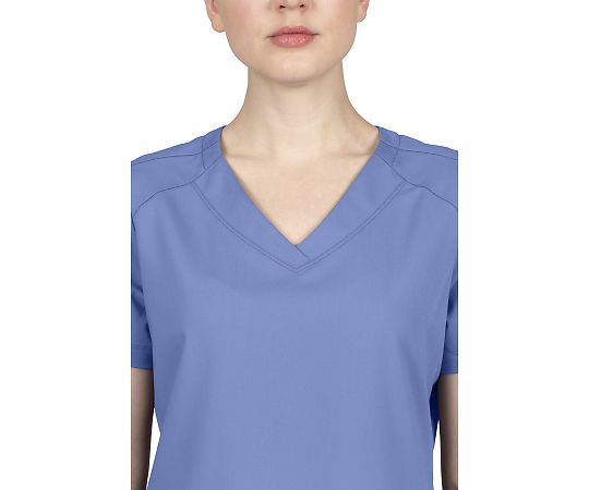 PURPLE LABEL 스크럽 탑스 JILL S 상당 라이트 블루 2320-XS-Ce 1장
