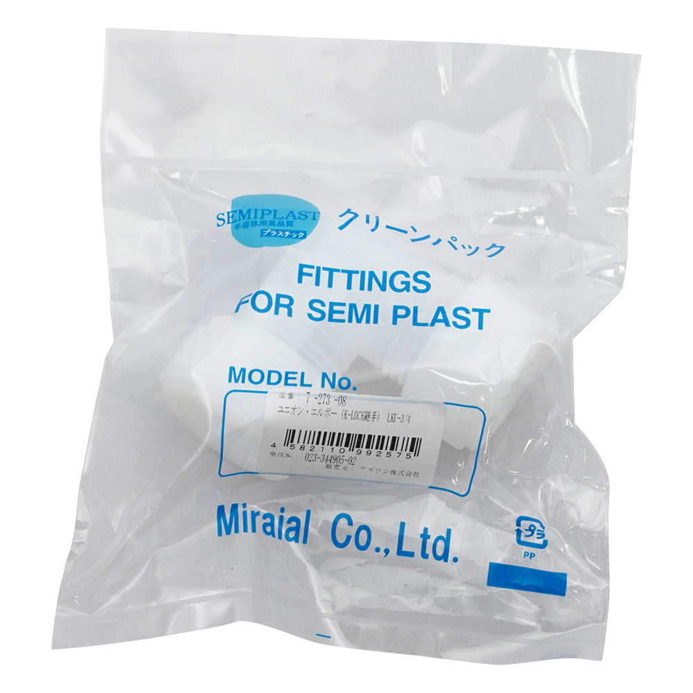 Union elbow (K-LOCK fitting) LKU-3/4 1 piece