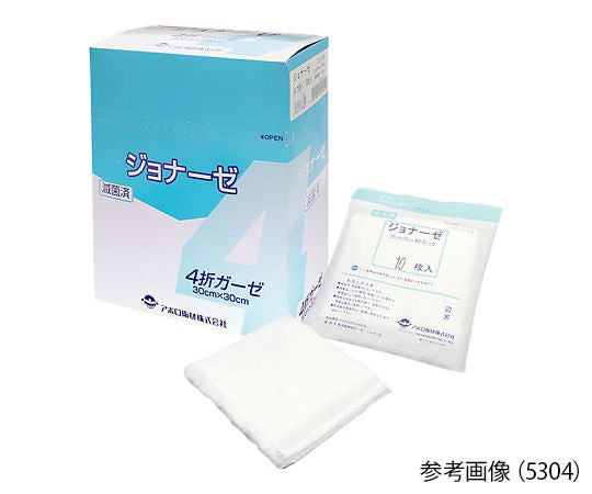 멸균제 접어 거즈 조나제 4절 3장×30봉투입 5302 1상자(3장×30봉투입)