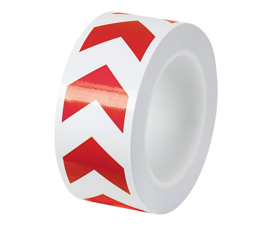 유도 라인 테이프(PET 가공) 화이트/레드 T139-50A 1권