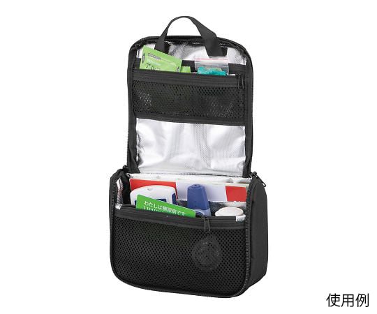 インスリンポーチ(アルミ仕様) 220×50×135mm IP-BLK 1個