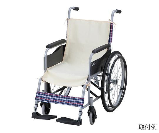 車いすシートカバー(吸水速乾・高耐久性) 450×900mm シート全体用 PK 1個