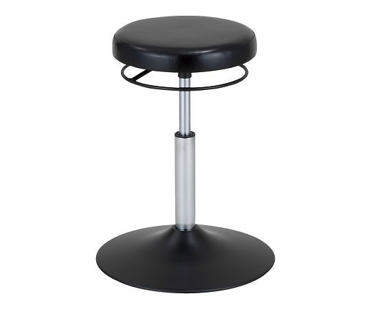 患者用ラウンドチェア ブラック NC-BK 1個