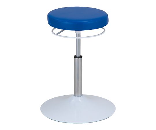 患者用ラウンドチェア ブルー NC-BL 1個