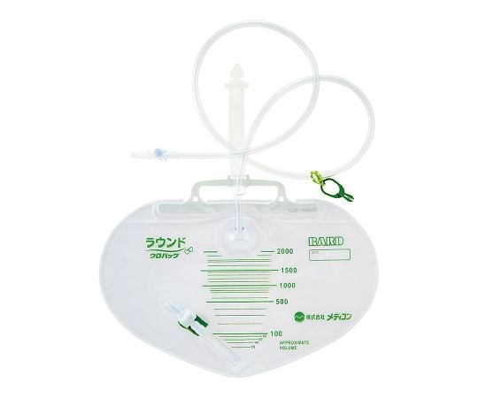 폐쇄식 채뇨가방(라운드 우로백) EOG멸균제 2000mL 10개입 153520JR 1상자(10개입)