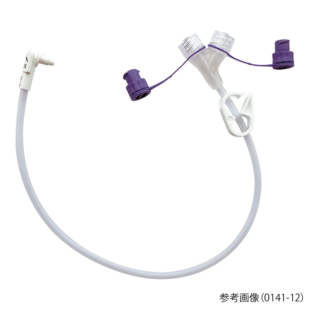 MIC接続チューブENFitコネクタ(胃瘻接続チューブ) 直角 600mm 5本入 0141-24 1箱(5本入)