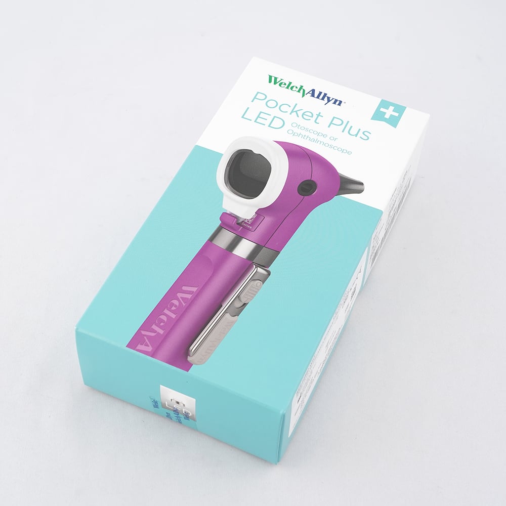 Pocket Plus LED Otoscope, White, 5.5 Lumens, 22880-WHT, 1 Piece