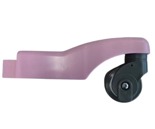 Irrigator stand, pink, casters for JIV-x, no stopper, 1 piece