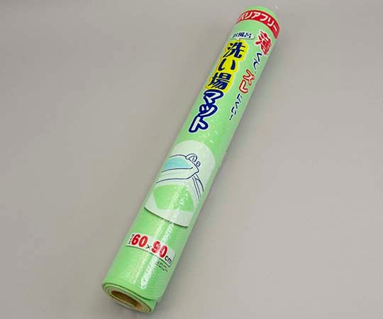 Bath mat, green, AF-10, 1 piece