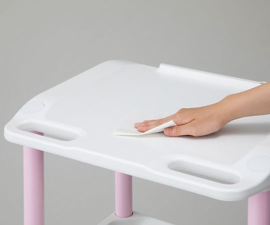 モバイルPCカート 532×445×950mm ピンク MPC180HP 1個