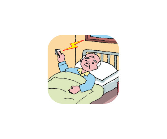 Call button XP10A for call chime set (wireless chime XP series) 1 piece