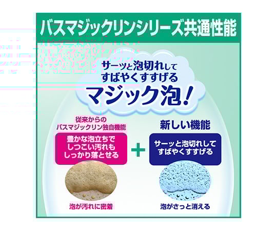 バスマジックリン SUPER泡洗浄 グリーンハーブの香り 業務用 4.5L 511706 1個