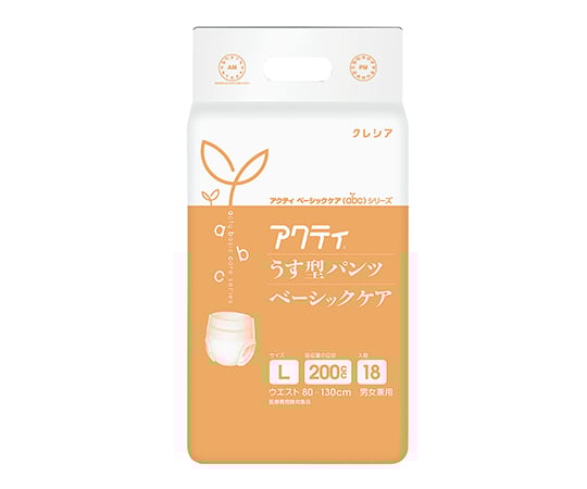 Acty Thin Pants Basic Care 1 bag (18 pieces) L 1 bag (18 pieces)