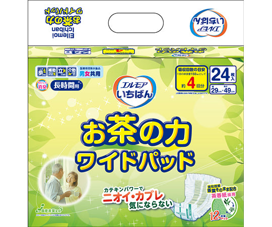 Elmore Ichiban Tea Power Wadoid Pad 1 bag (24 pieces) 1 bag (24 pieces)