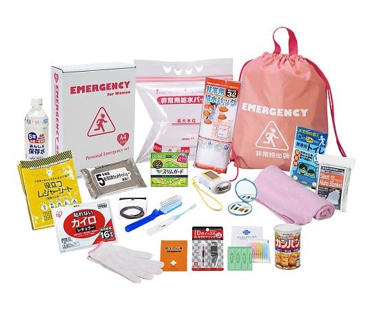 Women's emergency kit, 20-piece set, WE-50R, 1 set