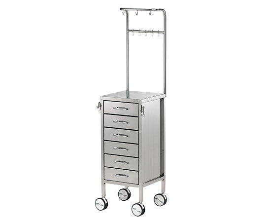 소형 점적 처치차(스테인리스 서랍) 인출 6단 1대