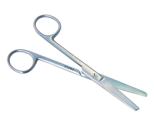 外科剪刀 (左利き用) 両鈍 直 全長145mm B022-0286-L 1本