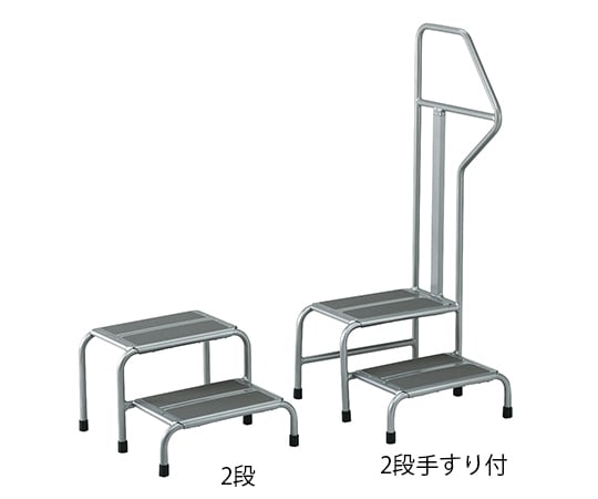 MRI compatible step stool, 2 steps, 445 x 510 x 300 mm, 1 unit