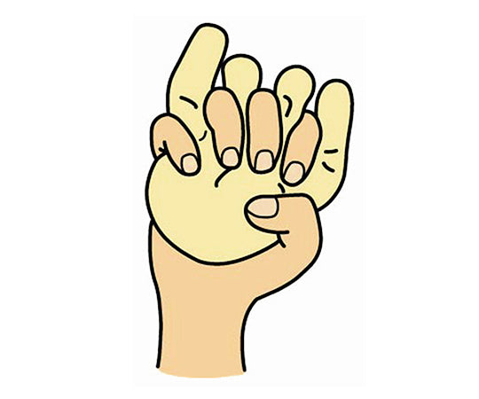 비즈 쁘띠 핸드 120×130mm 187012CA 1개