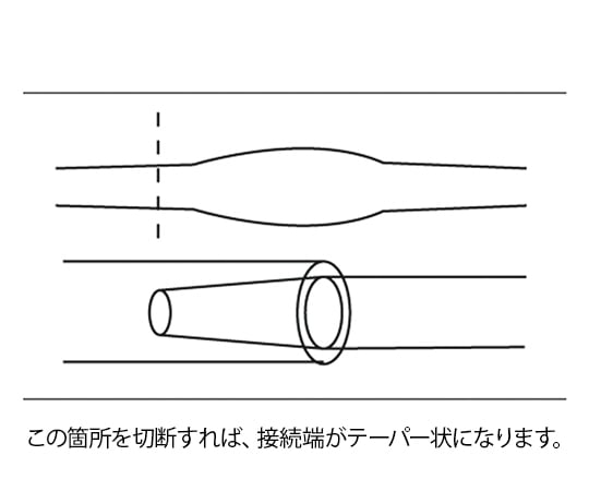 유니버설 버블 튜브 (내경Φ:4.8~9.5mm・외경Φ6.8~12.8mm) 2802 1권