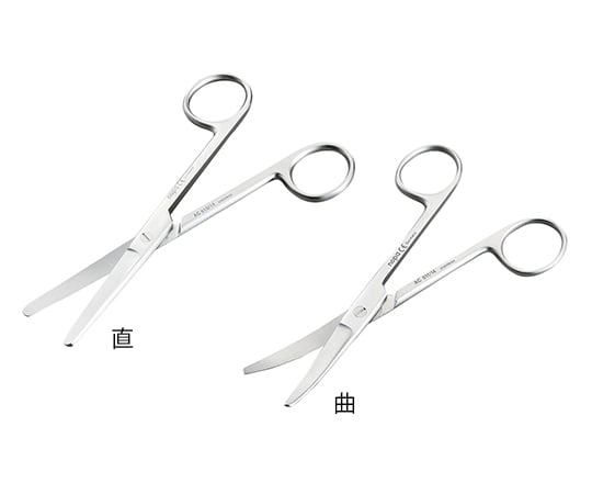 Surgical scissors, double blunt, curved, total length 145mm, RDSCC145 (AC011/14), 1 piece