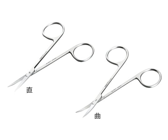 Ophthalmic scissors curved total length 115mm IRC115 (AC451/11) 1 piece