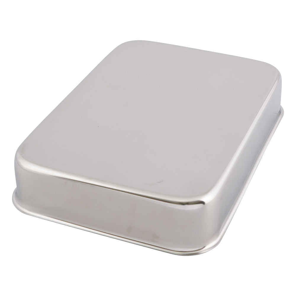 Stainless steel tray (with lid) 210×150×40mm B1 1pc