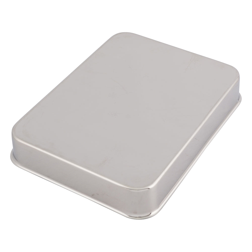 Stainless steel tray (with lid) 240×180×40mm B2 1 piece