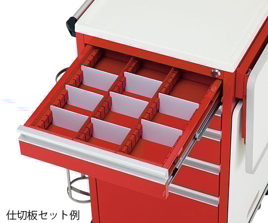 とっても静かな救急カート用 追加横仕切板 1個