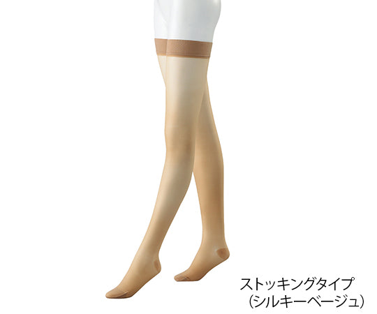 Jobst Ultra Sheer 20 Compression Stockings (Stockings with Silicone Grip) Silky Beige S JP-U20TSSV 1 pair/box