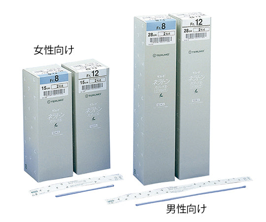 (分割)ネラトンカテーテル (自己導尿タイプ) 男性向き(硬弾性) 12Fr(Φ4.0mm) 1パック(25本入) SF-ND1232S 1パック(25本入)