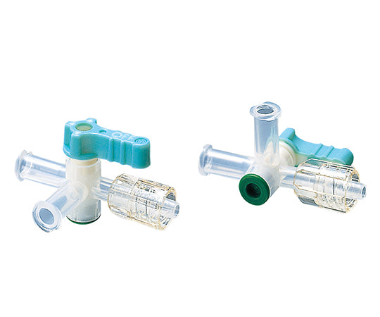 Three-way stopcock Terufusion R-type lock (PP stopcock) 360° Green 1 box (50 pieces) TS-TR2A 1 box (50 pieces)