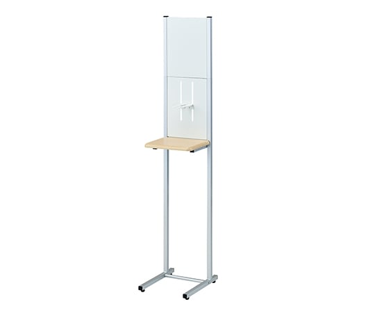 アルコール消毒液ポンプスタンド プレート付き AS-01P 1個