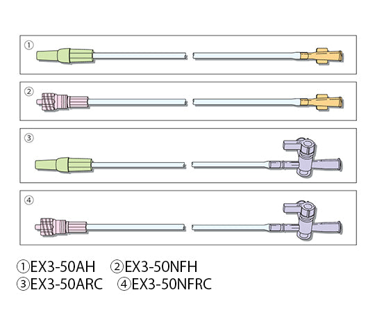 (분할) 익스텐션 튜브 1팩(10개입) EX3-50AH 1팩(10개입)