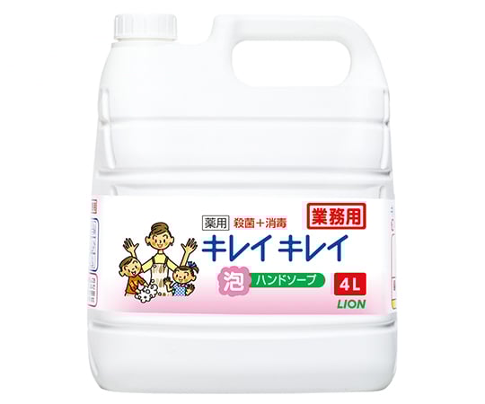깨끗하고 깨끗한 약용 거품 핸드 비누 4L × 3 입 BPGHA4 * P 1 케이스 (3 개 입)