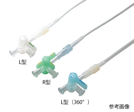 연장 튜브(삼방 활전 부착) L형 360° 루어 타입 2.3mL(20개입) LX2-50 1상자(20개입)