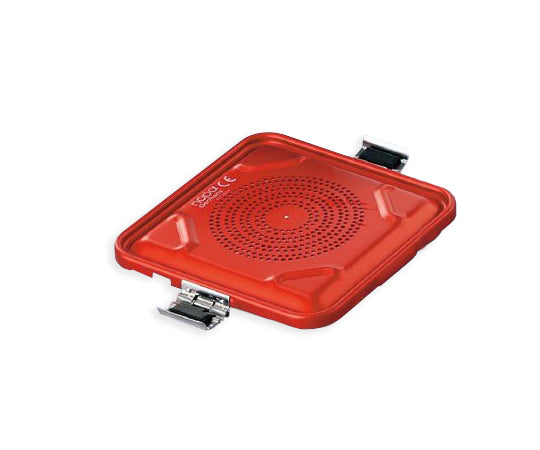 Sterilization container S lid red 1 piece