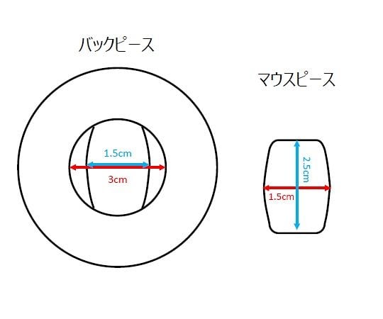 エアロスペーサー マスクなし(5歳以上) AS175 Mouthpiece & Cap 1箱