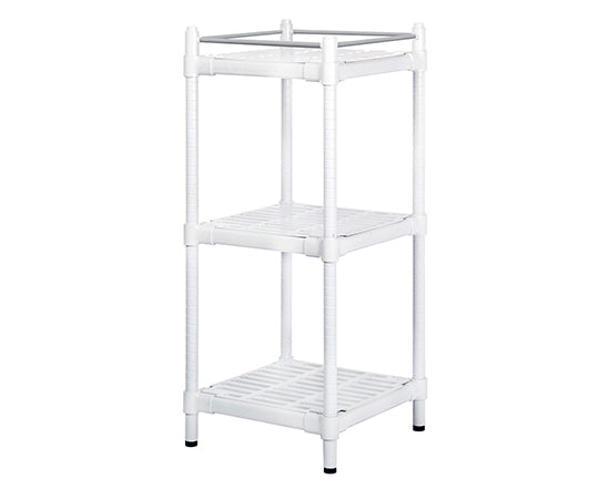 Comfort Shelf (Slim Type) White 575 x 575 x 1335mm M-3FW 1 unit