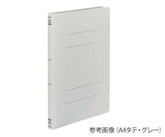 フラットファイル(PP) A4タテ グレー フ-H10M 1冊