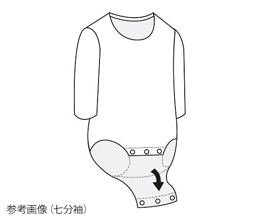 ボディスーツ 半袖 M 7110 1枚