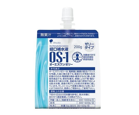 Oral rehydration solution OS-1 Jelly type 200g 1 case (30 packs) 1 case (30 packs)