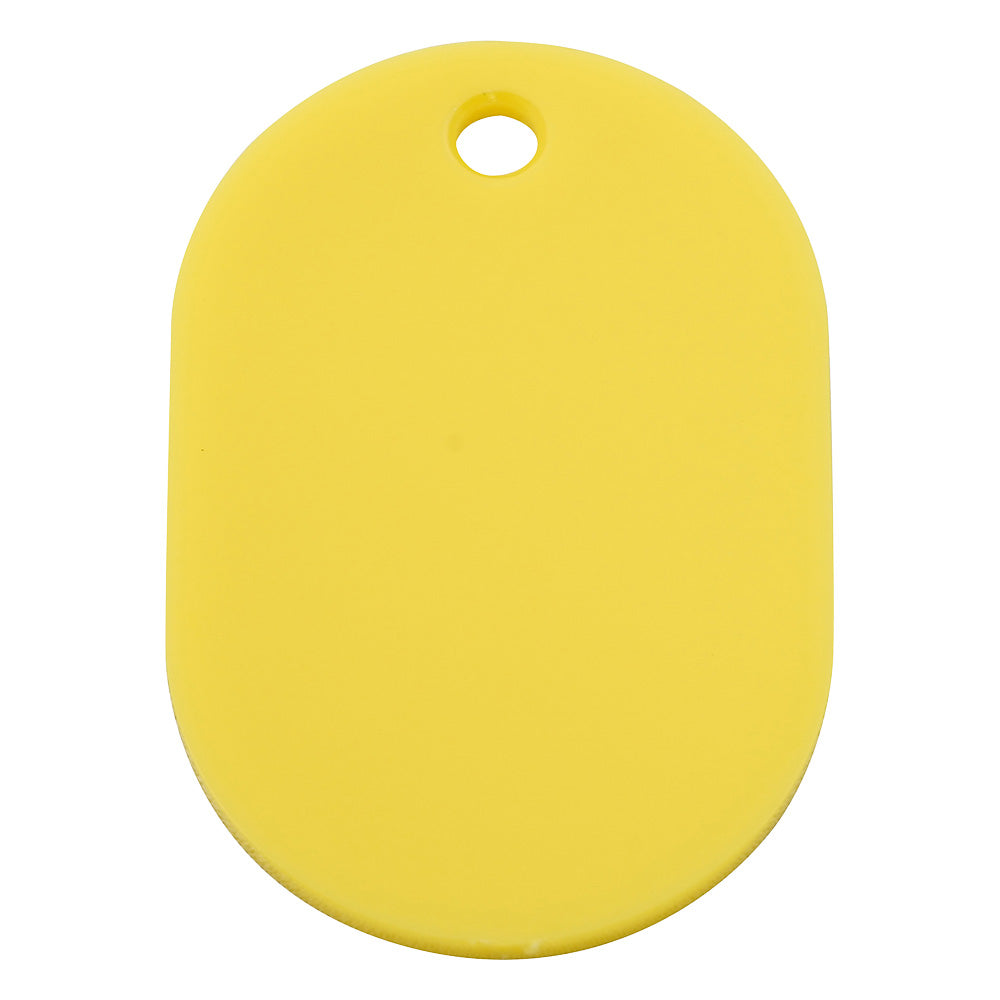 番号札 小(31×45mm) 番号無し イエロー 1組(50枚入) 1組(50枚入)