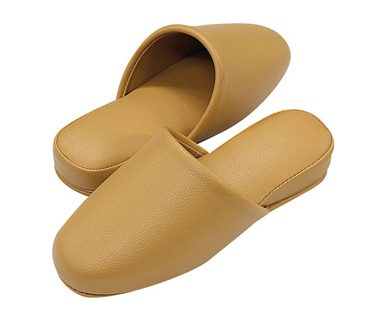 슬리퍼(항균 칼라 텐더) 전폐 타입 카멜 1 다리