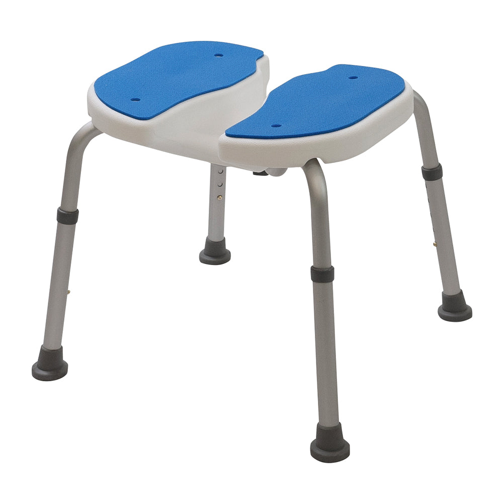 U-shaped shower chair without backrest 5064 1 piece