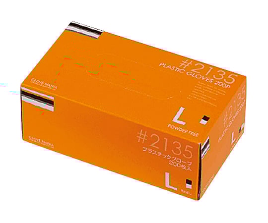 Plastic gloves (powder-free) L 200 pieces 2135 1 box (200 pieces)