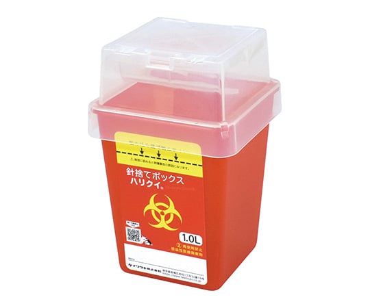 針捨てボックス ハリクイ 1L容器本体 004-49158 1個