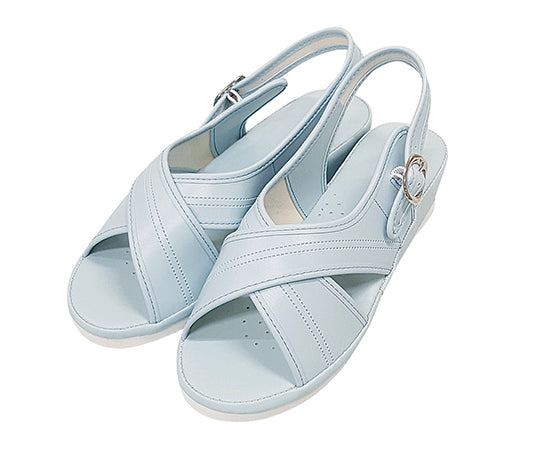 クロスサンダル サックス LL FR-411 1足